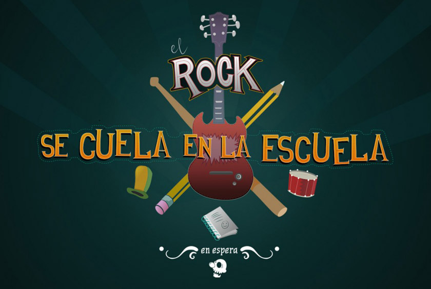 Portfolio de "El Rock se cuela en la Escuela"